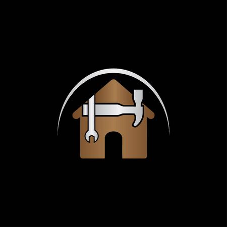 House Fix Design vectorのイラスト素材