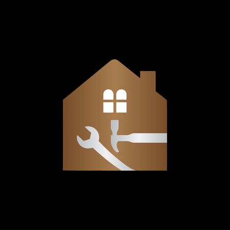 House Fix Design vectorのイラスト素材