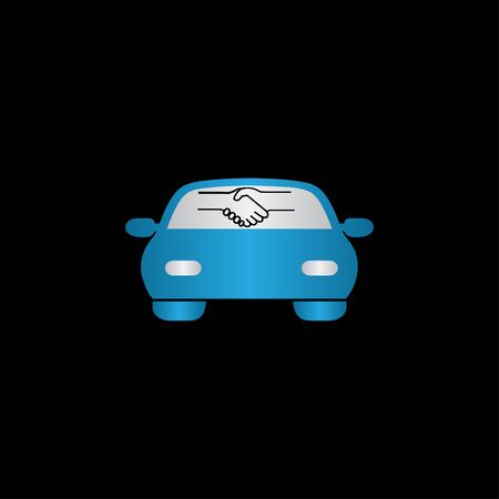 colorful Auto Deal Design vectorのイラスト素材