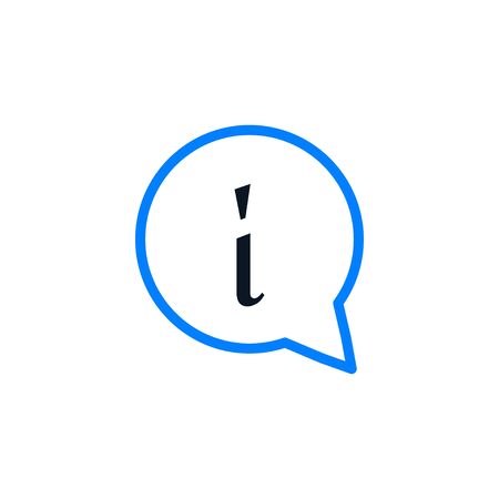 Vector information icon on whiteのイラスト素材