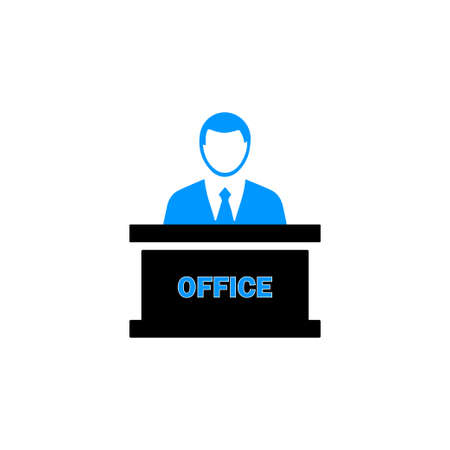 professional business information icon vectorのイラスト素材