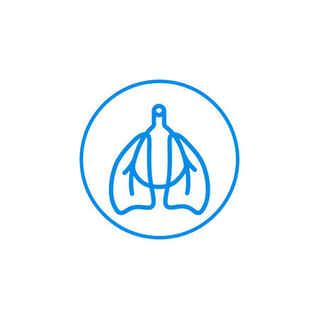 chest x ray icon vectorのイラスト素材