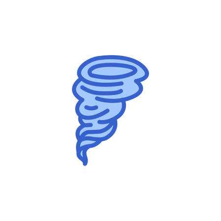 Storm wind cyclone icon vectorのイラスト素材