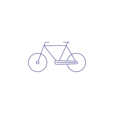 Bicycle, bike, bikes, camping, mountain, mountain bike, travel iconのイラスト素材