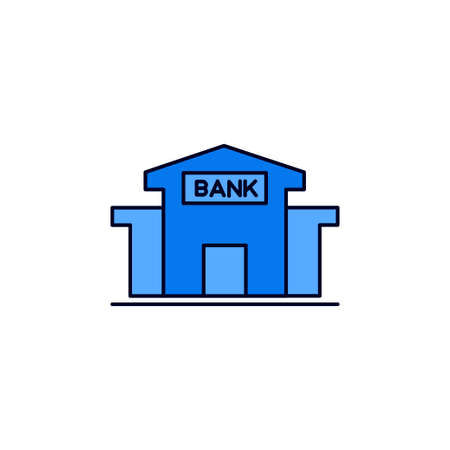 banking, finance, Bank, building, government iconのイラスト素材