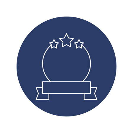 creative topper award trophy iconのイラスト素材
