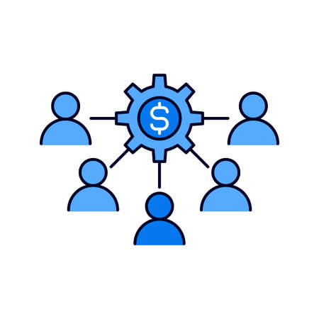 business funding idea icon vectorのイラスト素材