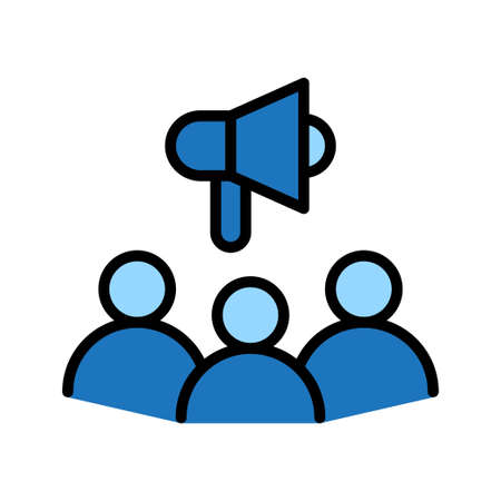 Business marketing team iconのイラスト素材