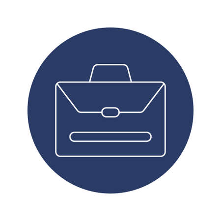 graphic color bag and business bag iconのイラスト素材