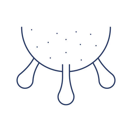 cow milk dairy iconのイラスト素材