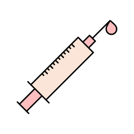 health medicine injection iconのイラスト素材