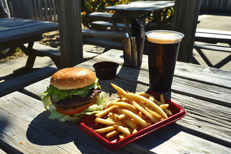 Delicious Bacon Burgerの素材