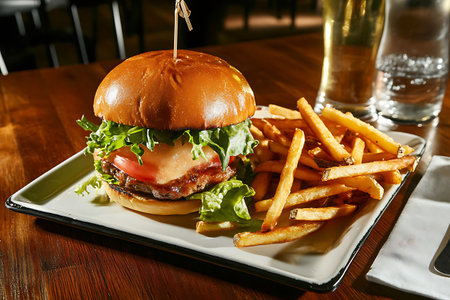 Delicious Bacon Burgerの素材