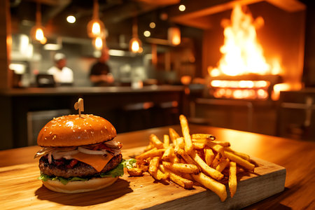 Delicious Bacon Burgerの素材