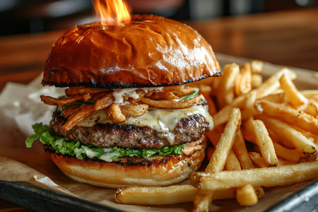 Delicious Bacon Burgerの素材