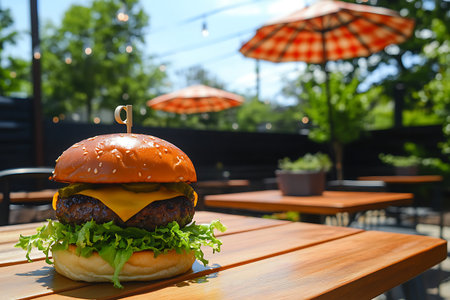 Delicious Bacon Burgerの素材