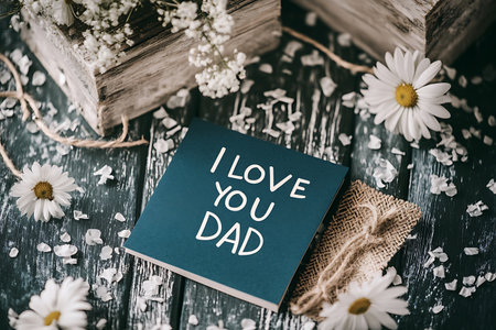 Father's Day Greeting Imageの素材