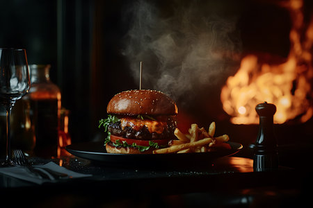 Delicious Bacon Burgerの素材