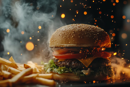 Delicious Bacon Burgerの素材