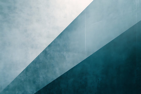 Abstract blue background with copy space. Mock up, 3D Renderingの素材