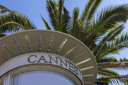 Cannes on French Rivieraの写真素材