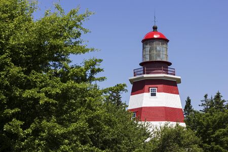Seal Island Light Museum in Nova Scotia in Canadaのeditorial素材