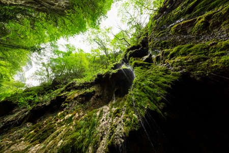 Valley of the Ferriere, Amalfi Coast, Italyの写真素材