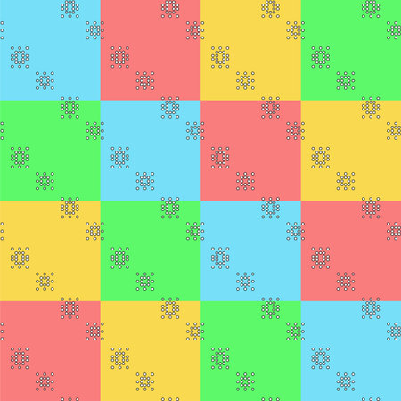 Snowflakes seamless patterns abstract background