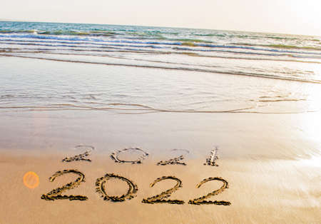 happy new year 2022の写真素材
