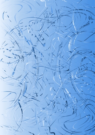Randomly distributed stretched liquid droplets on the glass.のイラスト素材