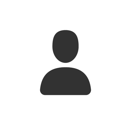 Person icon. People vector sign, flat design for web, website, ui.の写真素材