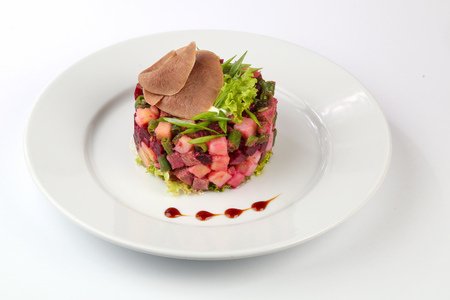 chef cook cooked meals at an expensive restaurantの写真素材