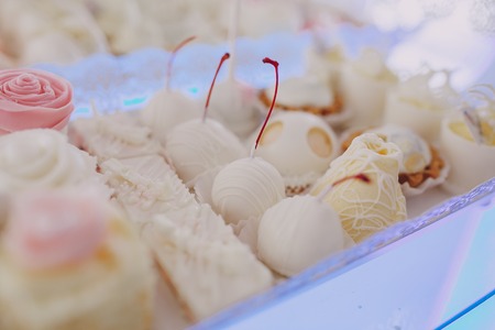 great decor wedding buffet restaurant which looks tastyの写真素材