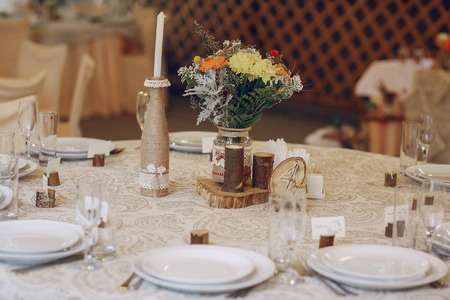 authentic wedding wonderful young couple with incredible sceneryの写真素材