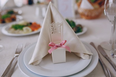 great decor wedding buffet restaurant which looks tastyの写真素材