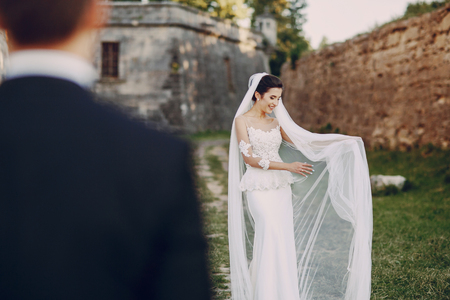 bride and groomの写真素材