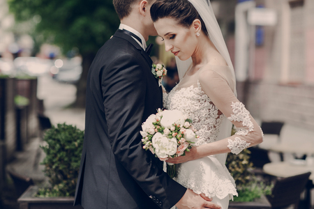bride and groomの写真素材