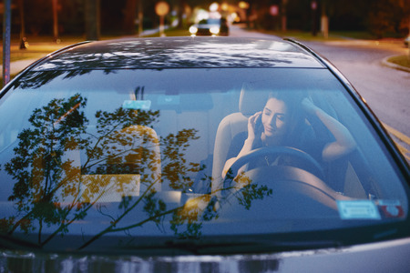 beautiful brunette girlの写真素材