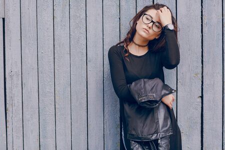 Beautiful young modelの写真素材