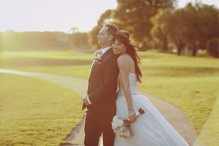 wonderful wedding dayの写真素材