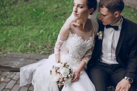 bride and groomの写真素材