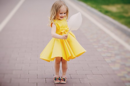 little beautiful girの写真素材