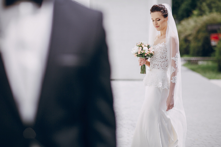 bride and groomの写真素材