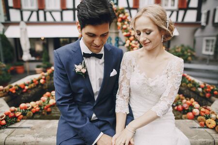 bride and groomの写真素材