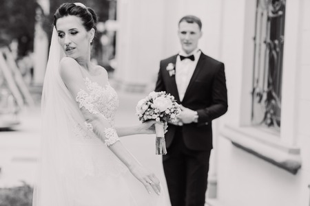 bride and groomの写真素材