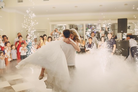 wedding first danceの写真素材