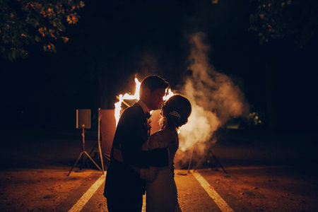 fireshow in awedding