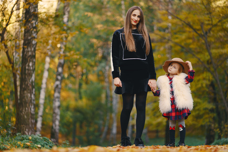 mother with daughterの写真素材