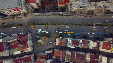 lively istanbul turkey on a sunny day