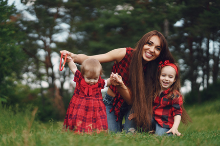 Mother with daughterの写真素材